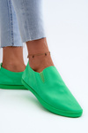 Dámské tenisky Slip-On Zelené Lovinia
