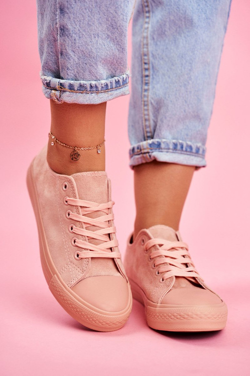 Dámské Tenisky Semišové Růžové El Paso