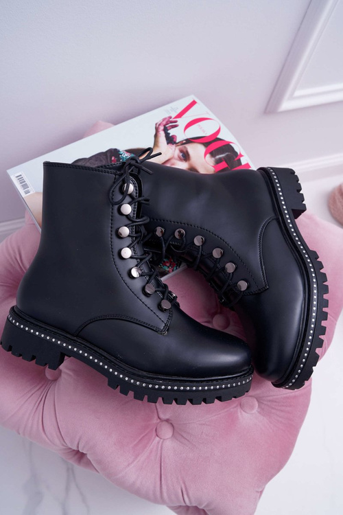 Dámske ploché päty vysoké podpätky čierne topánky Black Buena