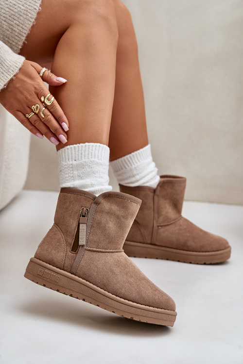 Dámske Snehule Big Star OO274A165 Béžové