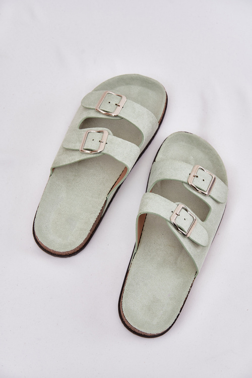 Dámske Papuče S Prackami Mätové Oliena