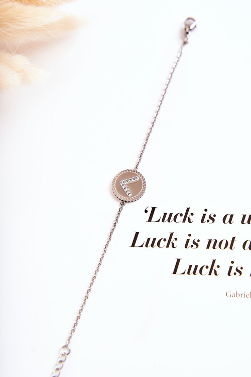 Dámsky náramok celebrít s ozdobou a strieborným zirkónom