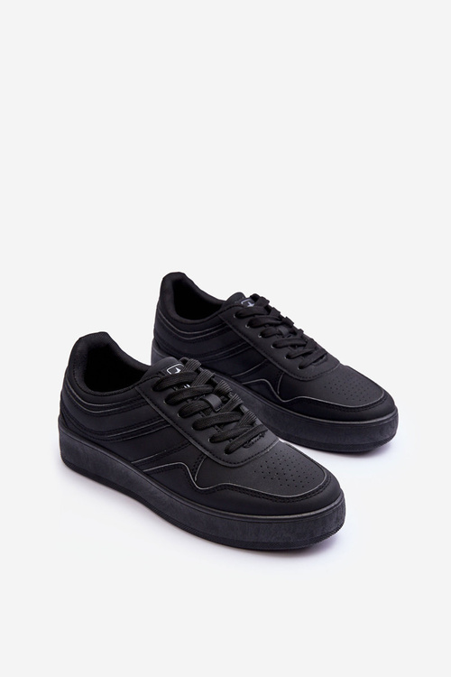 Dámská Sportovní Obuv Sneakersy Černé-Stříbrné Aruba