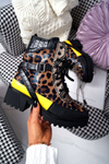 Dámské Kotníkové Boty Leopard Femida