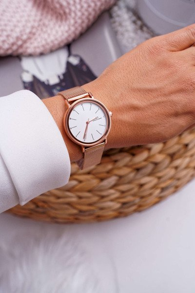 Dámske hodinky Giorgio a Dario Mesh Pink Gold Oreno