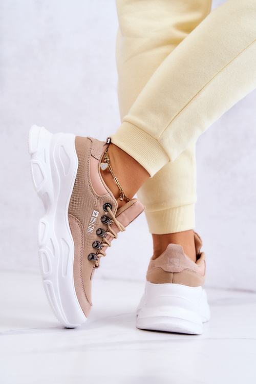 Dámske športové topánky tenisky Veľká hviezda JJ274A222 Beige