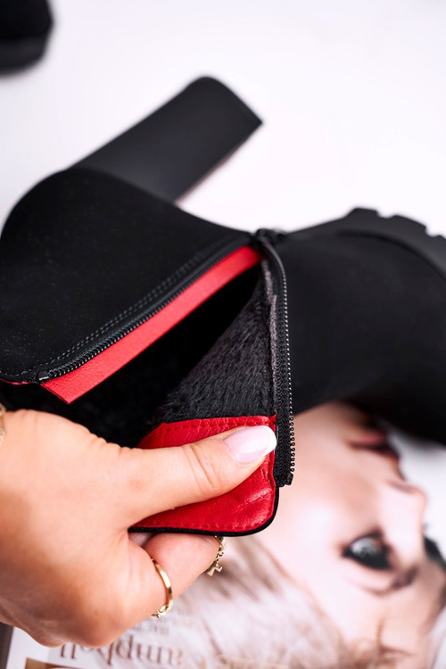 Dámské Kotníkové Boty na podpatku Černé Yris