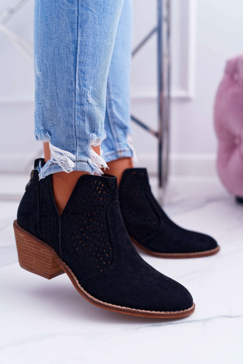 Dámské Kotníkové Jarní Cowgirl Cerne Matty