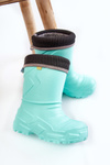 Izolované detské galoshes Befado 162x305 Mint