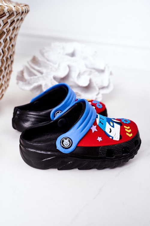 Dětské Pěnové Nazouváky S Autem Černé