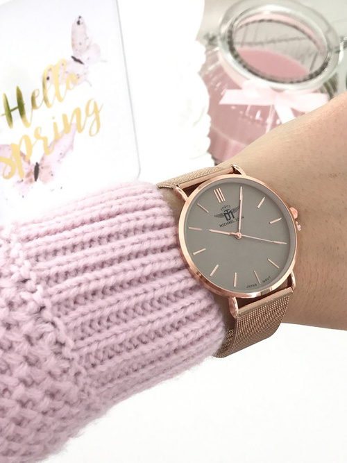 Dámske hodinky Michael John Florence Gold Shield 40 mm