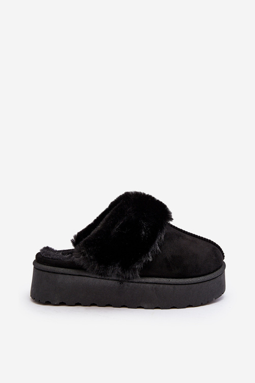 Dámske snehové topánky na platforme Čierny Phiniopus