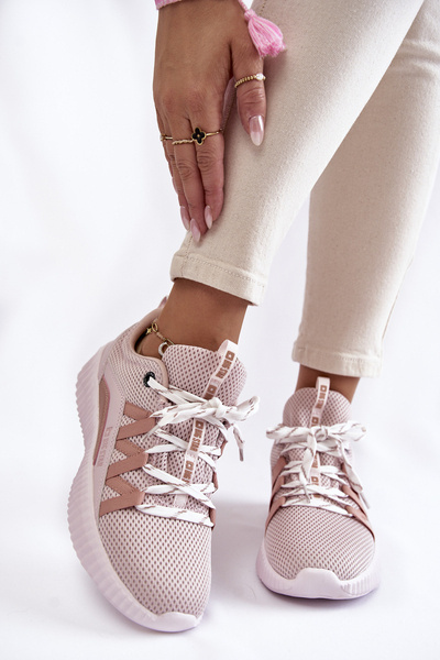 Dámska veľká hviezda KK274058 Športové topánky ružové