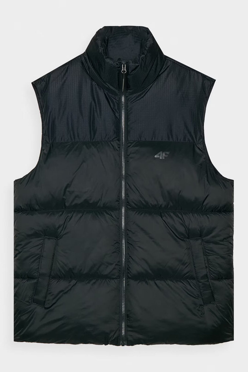 Pánská Péřová Vesta 4F Černá 4FWAW24TVJAM147-20S