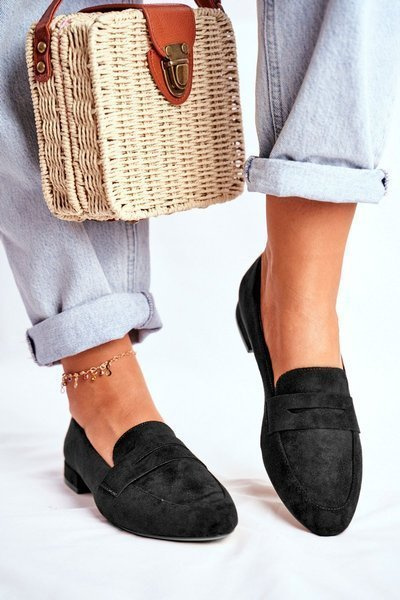 Dámske mokasíny Sergio Leone Mk734 Black Nebbi