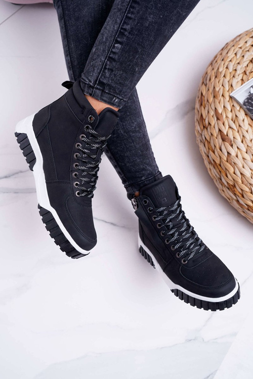 Dámská Sportovní Obuv Big Star Černé EE274221