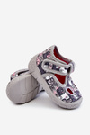 Detské topánky Papcie Befado Kotki 630p001 Šedá