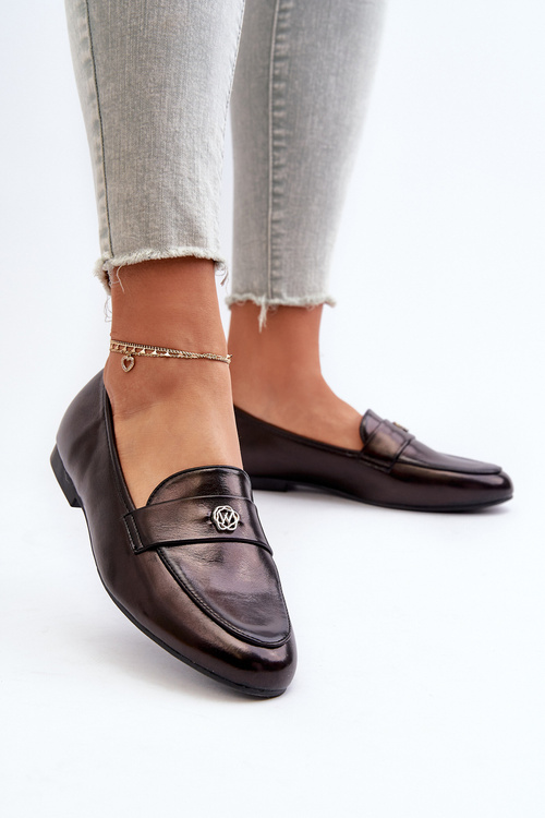 Dámske mokasíny na plochej podrážke béžové Sylvaine