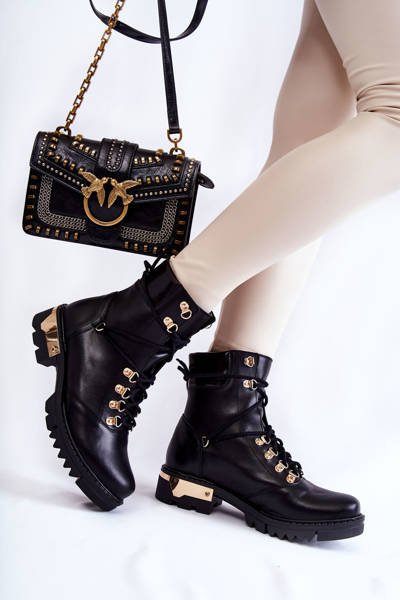 Lewski topánky 3243 Čierni pracovníci