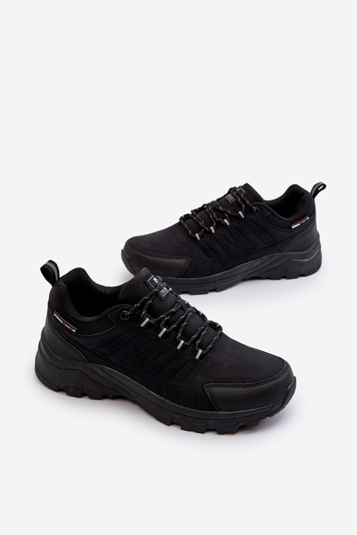 Čierne pánske turistické topánky McBraun