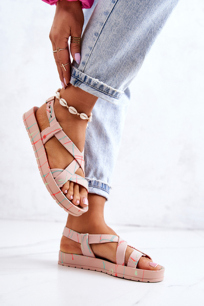 Voňavé Gumové Sandály Eco Friendly ZAXY HH285266 Nude