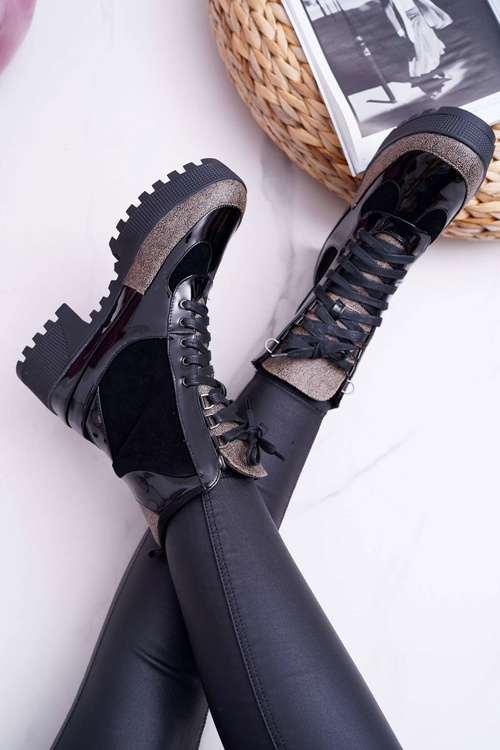 Dámské kotníkové boty černé Havok