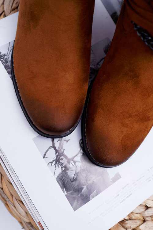 Dámské Camel kotníkové boty semišové Mirley