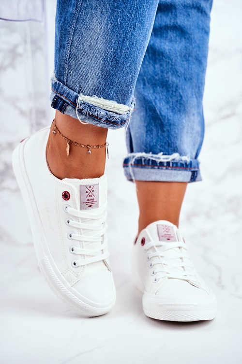 Dámské Tenisky Cross Jeans Bílé DD2R4030