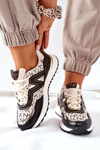 Dámská Sportovní Obuv Sneakersy Béžové-Černé Always