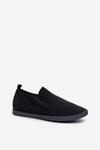 Dámske čierne tenisky Slip-On Lovinia