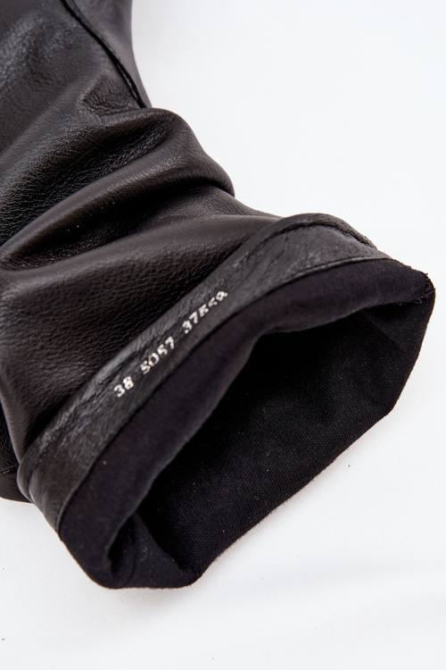 Dámské kožené kozačky Maciejka 05057-20 černé