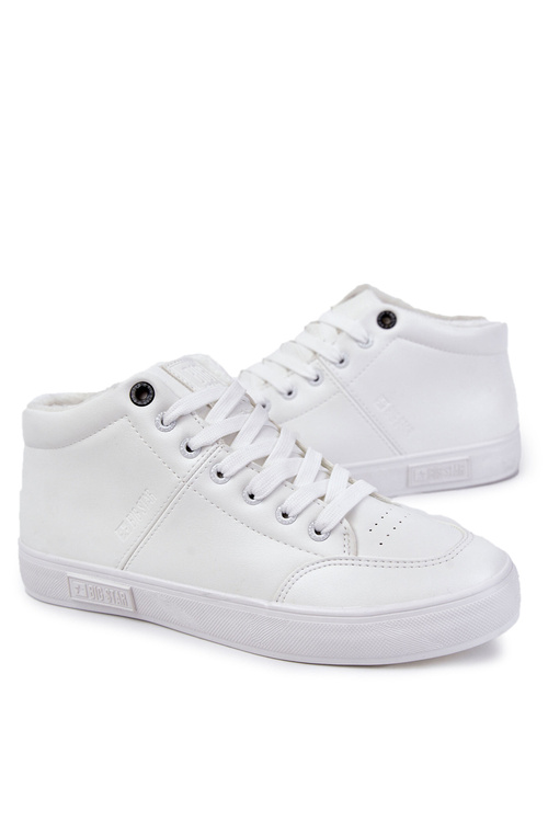 Pánske klasické kožené tenisky Big Star KK174347 biela