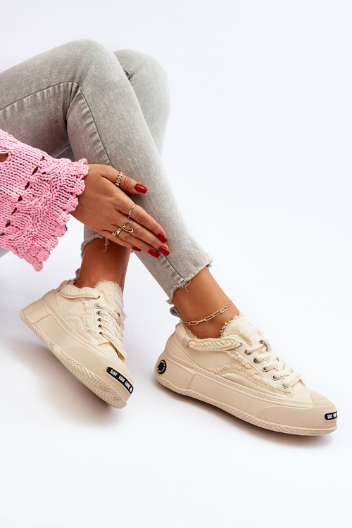 Dámske tenisky GOE NN2N4060 Bežové