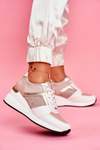 Dámske športové topánky Biele a ružové Dillion
