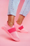 Dámská Sportovní Obuv Slip-on Neon Růžové La Fiesta