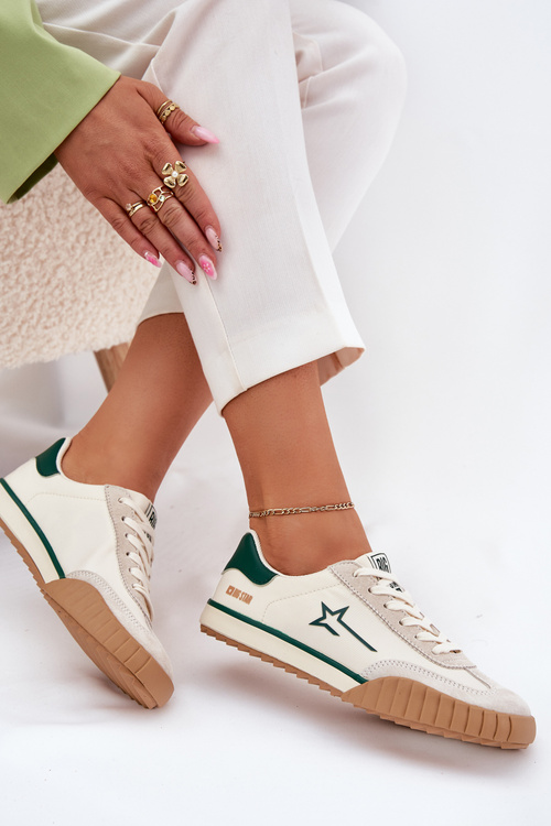 Nízké Dámské Tenisky Big Star NN274867 Béžové