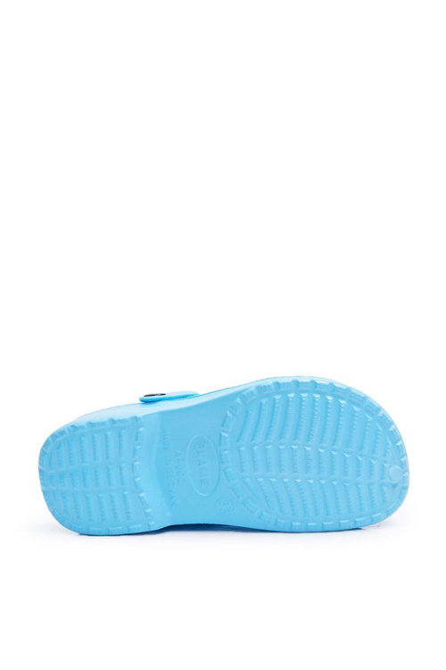 Dámska modrá pena papuče Eva