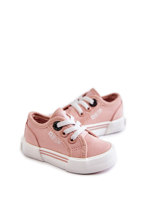 Detské nízke tenisky Veľká hviezda JJ374161 Pink