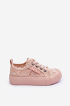 Veľká hviezda JJ374130 Nude Openwork Sneakers