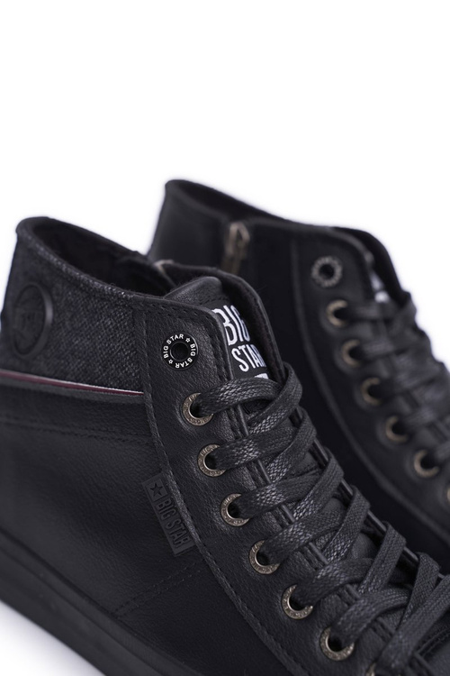 Pánské Vysoké Tenisky Big Star Černé EE174102