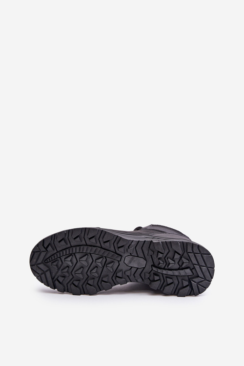 Zateplené Lehká Pánská Trekingová Obuv McBraun Černá