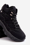 Pánské Ocieplené Trekkingové Boty Černé Trapery Thalinna 