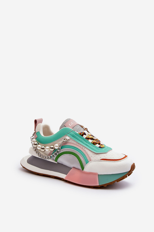 Dámske tenisky s ozdobou GOE NN2N4048 Viacfarebné