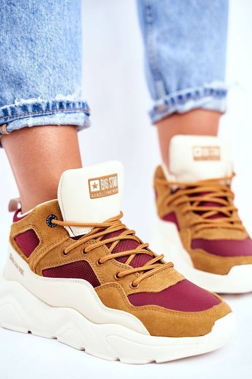 Dámská Sportovní Obuv Sneakers Big Star GG274646 Bezove