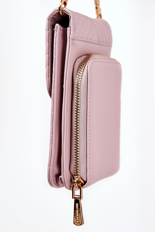 Elegantné prešívanie Monnari Pumua040-014 Purple kabelka