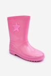 Detský gumový galoshes Pink Malvi