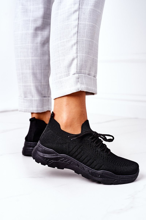 Dámská Sportovní Boty Sneakers Černé Ruler