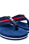 Pánske flip -flops Big Star FF174478 Navy Blue