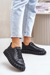 Zateplené Dámske Sneakersy Big Star MM274618 Čierne