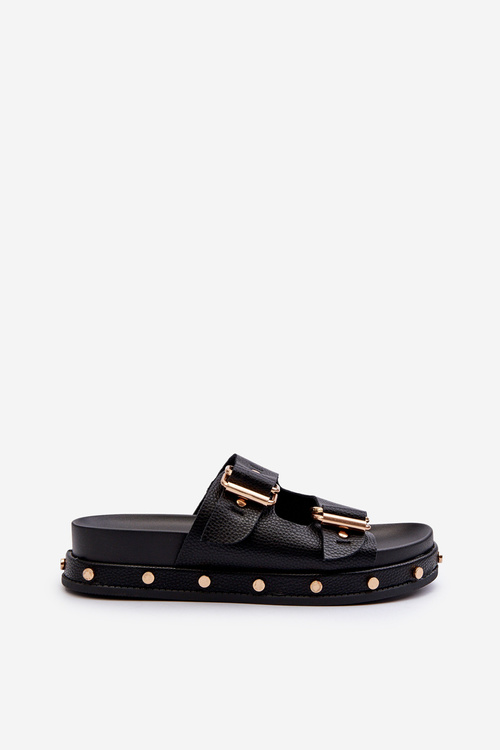 Dámské sandály na platformě Big Star NN27402 černé